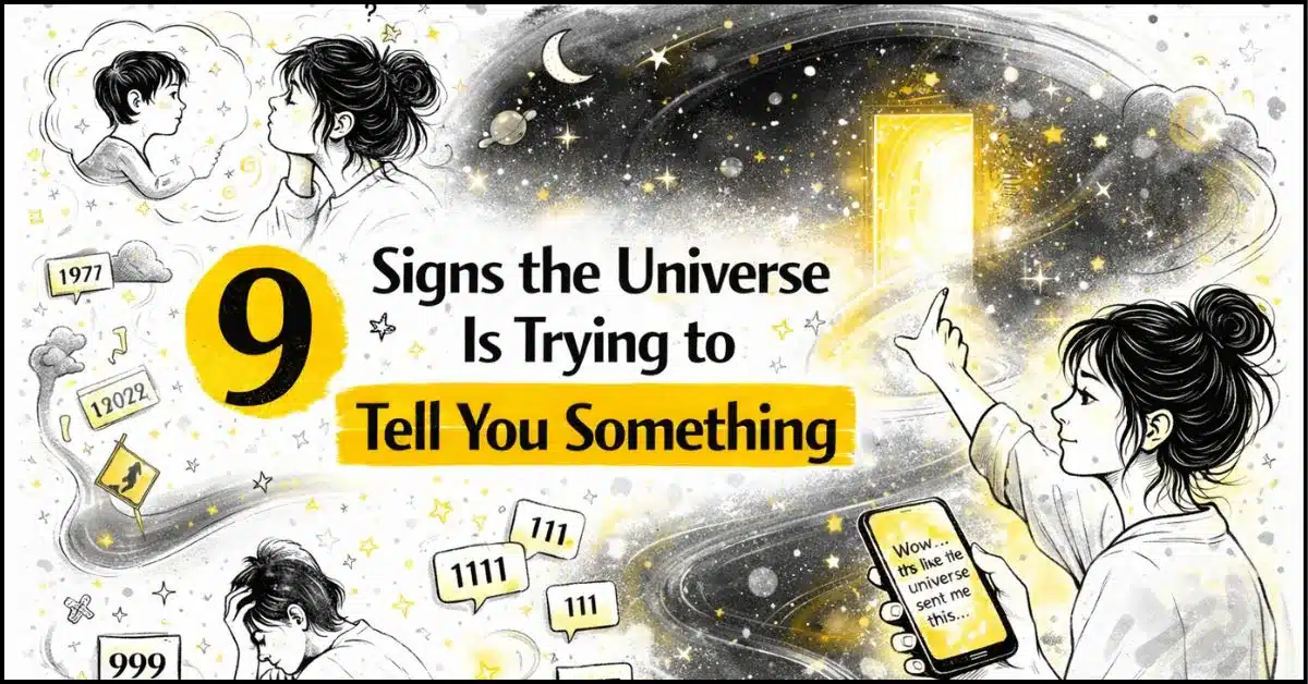 9 Signs the Universe Is Trying to Tell You Something