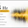 528 Hz Frequency Benefits: 528 hz frequency sound wave visualization representing healing vibration"