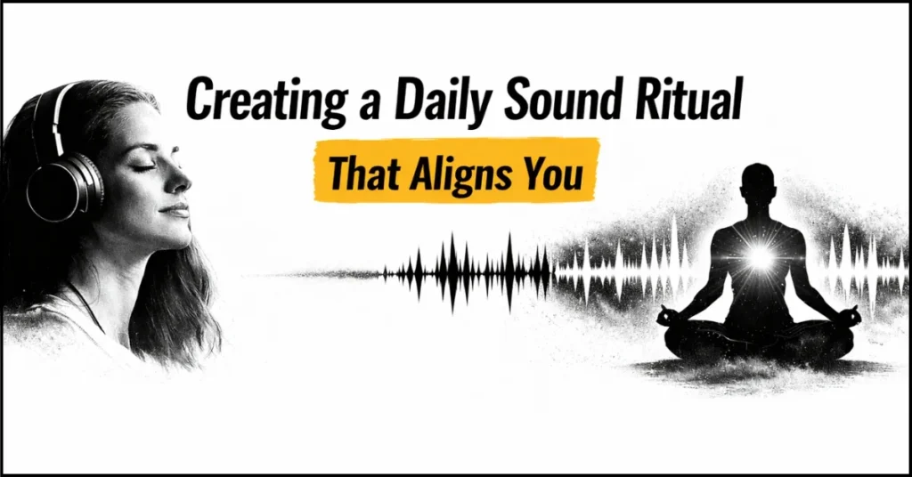 Creating a Daily Sound Ritual That Aligns You