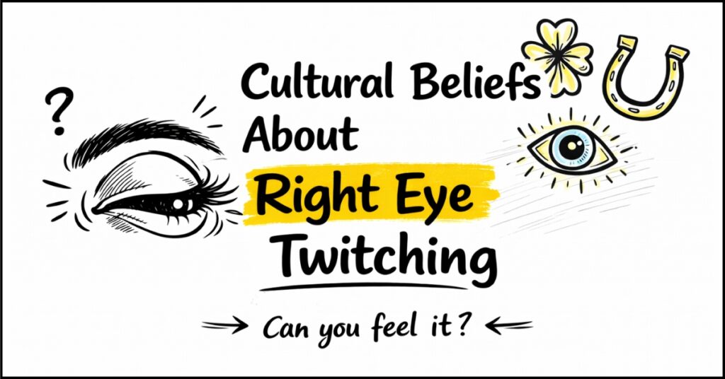 Cultural Beliefs About Right Eye Twitching