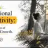 emotionally sensitive woman meditating in nature as spiritual growth sign"