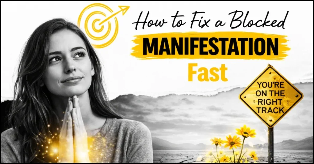 How to Fix a Blocked Manifestation Fast