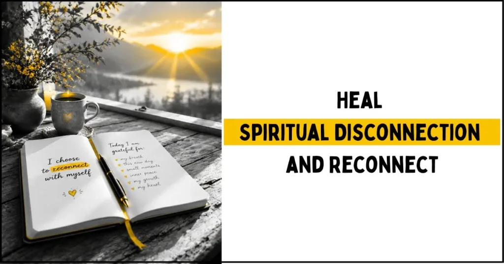 How to Heal Spiritual Disconnection and Reconnect