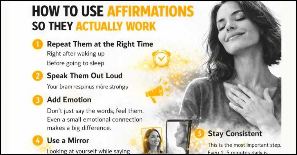 How to Use Affirmations So They Actually Work