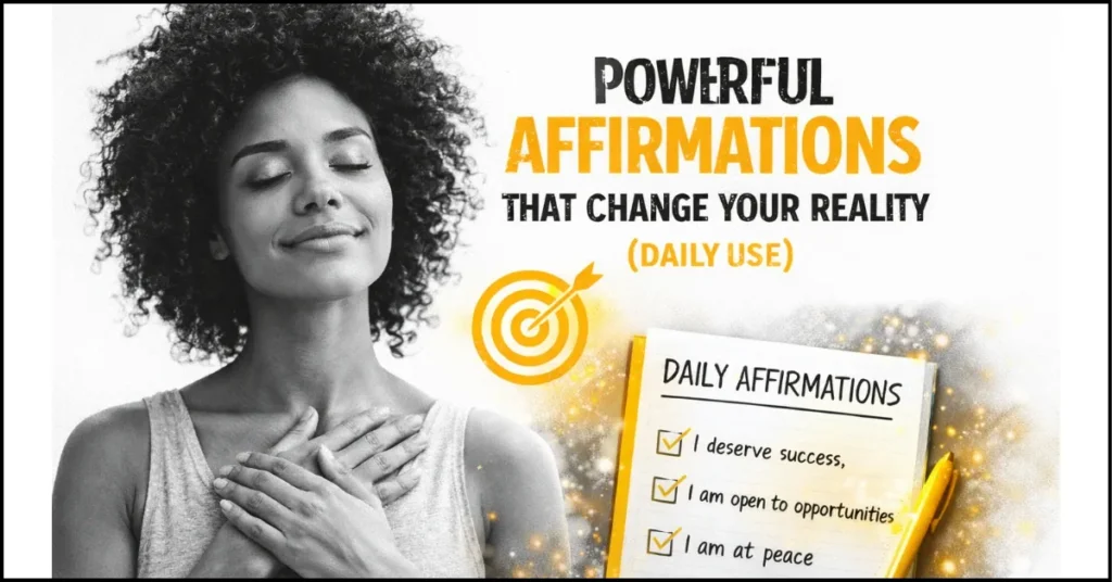 Powerful Affirmations That Change Your Reality (Daily Use)
