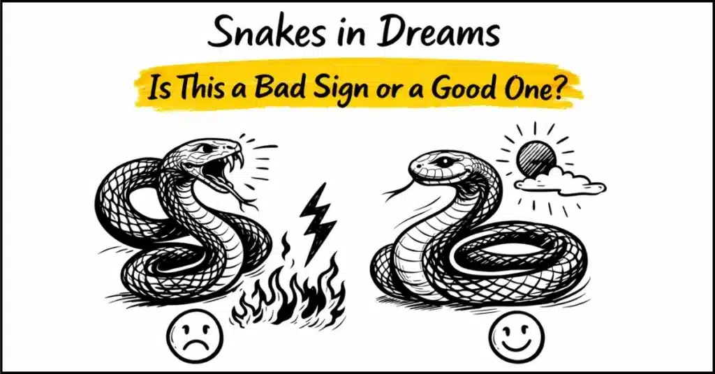 Snakes in dreams- Is This a Bad Sign or a Good One