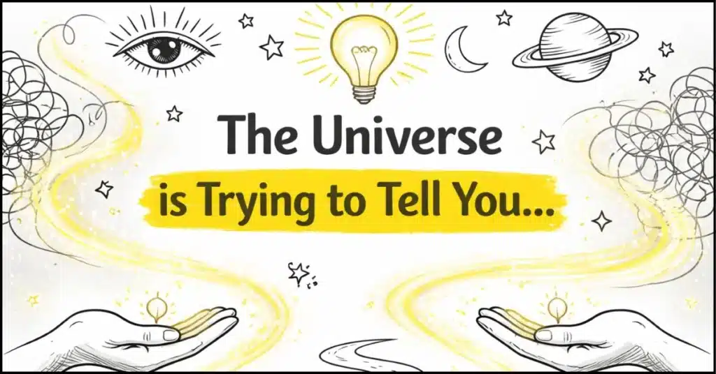 So What Is the Universe Trying to Tell You