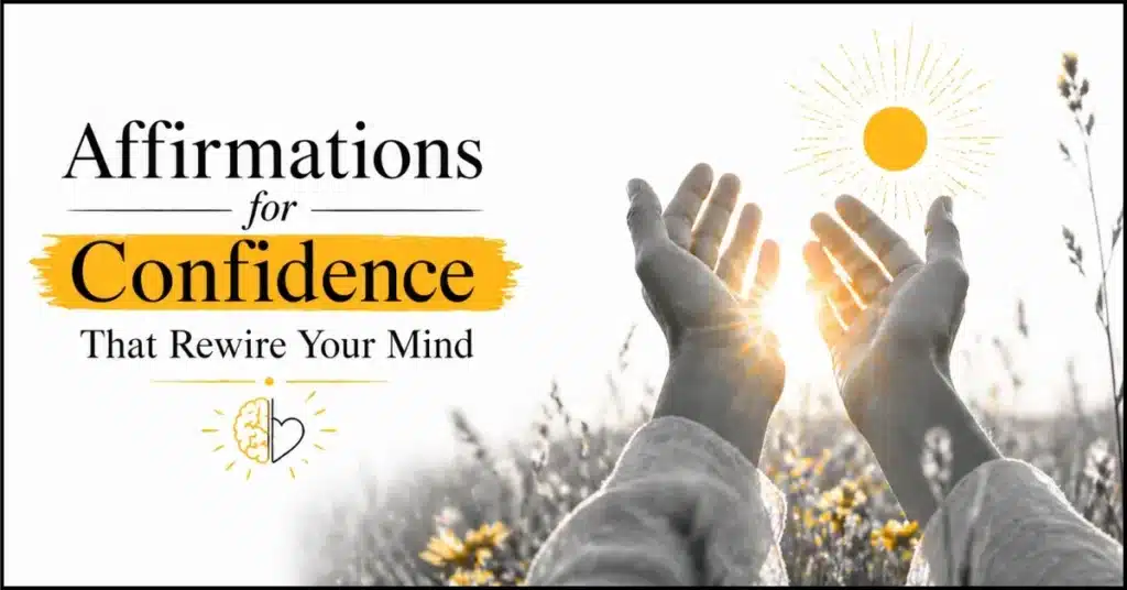 'daily affirmations for confidence mindset spiritual ritual with nature energy.'