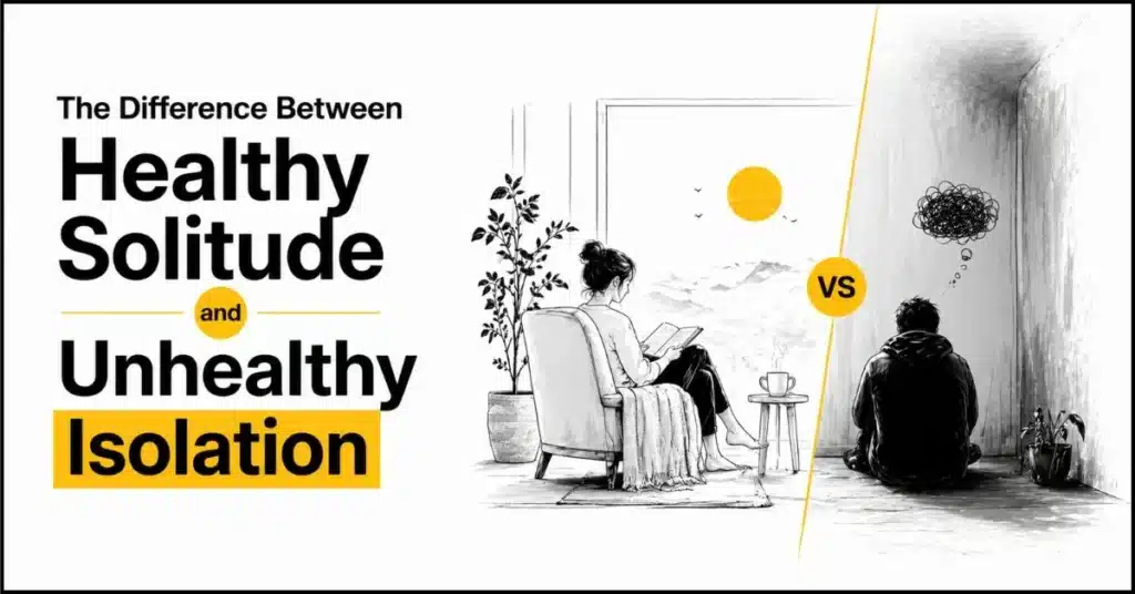 The Difference Between Healthy Solitude and Unhealthy Isolation