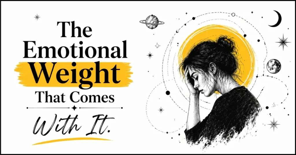 The Emotional Weight That Comes With It