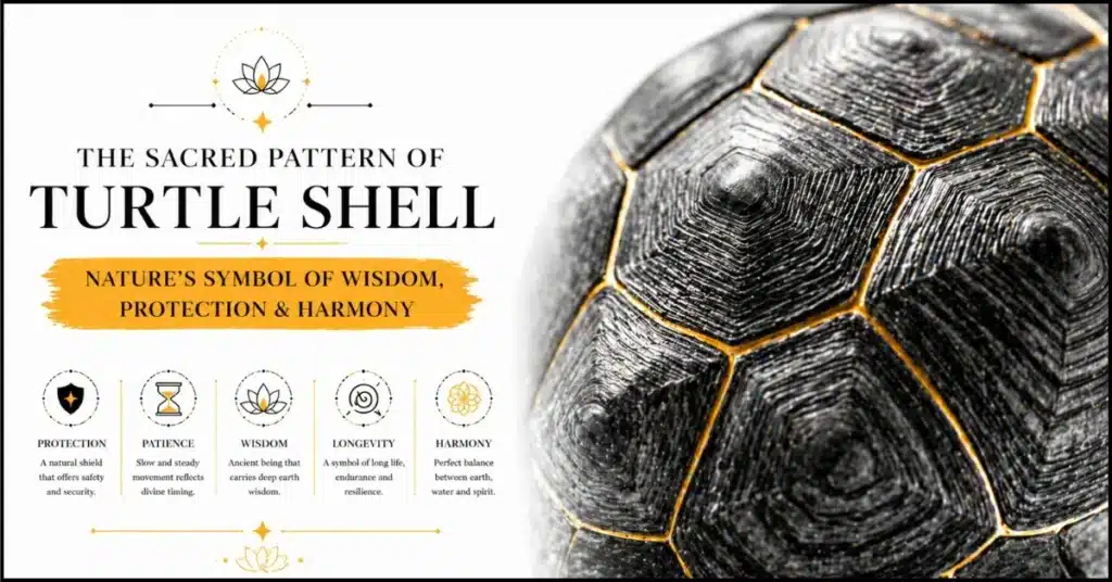 Turtle Symbolism Across Cultures : turtle shell spiritual symbolism sacred geometry protection"