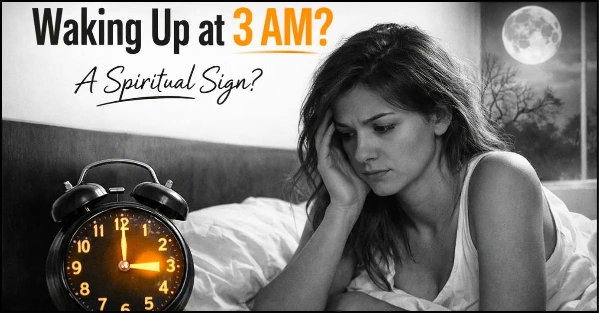 Waking Up at 3 AM Spiritual Meaning - Why This Keeps Happening