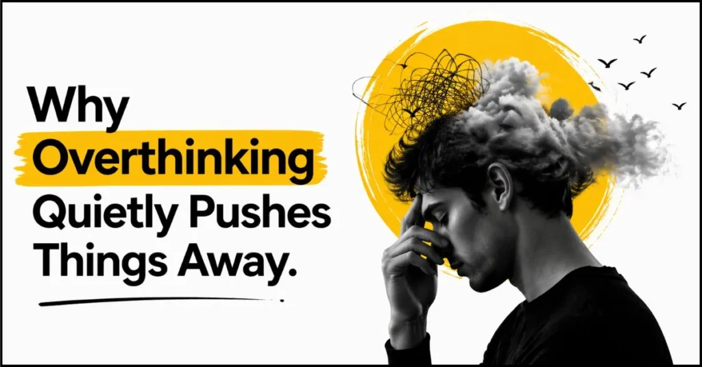 Why Overthinking Quietly Pushes Things Away