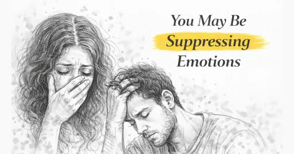 You May Be Suppressing Emotions