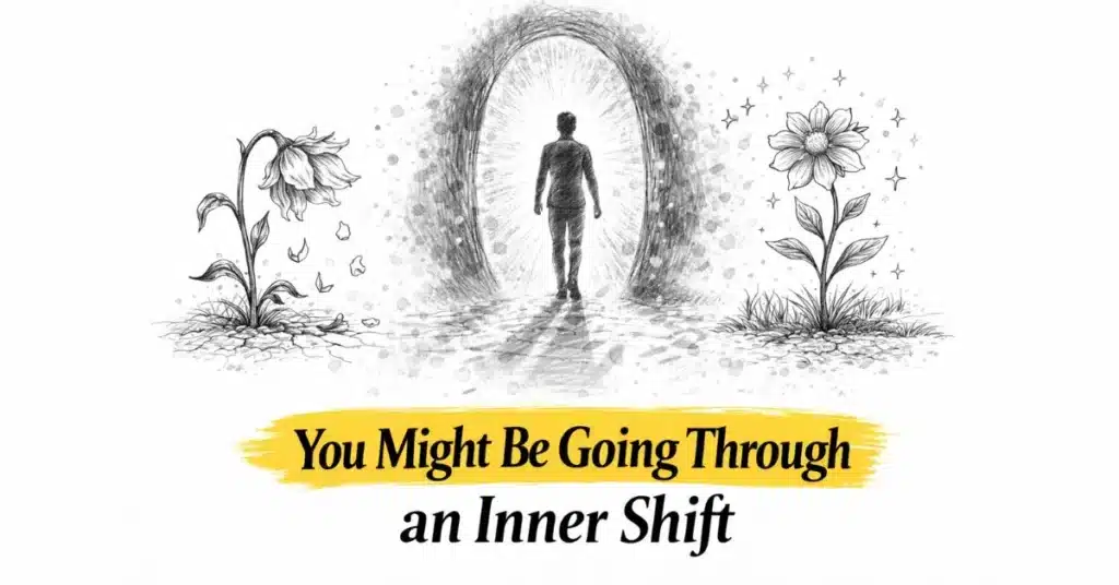You Might Be Going Through an Inner Shift