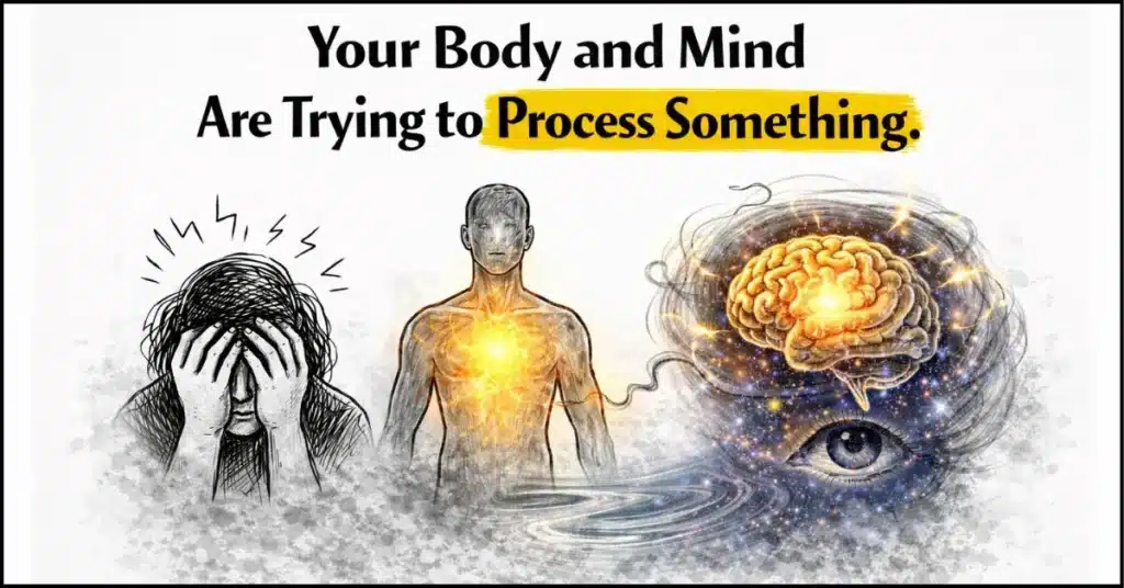 Your Body and Mind Are Trying to Process Something
