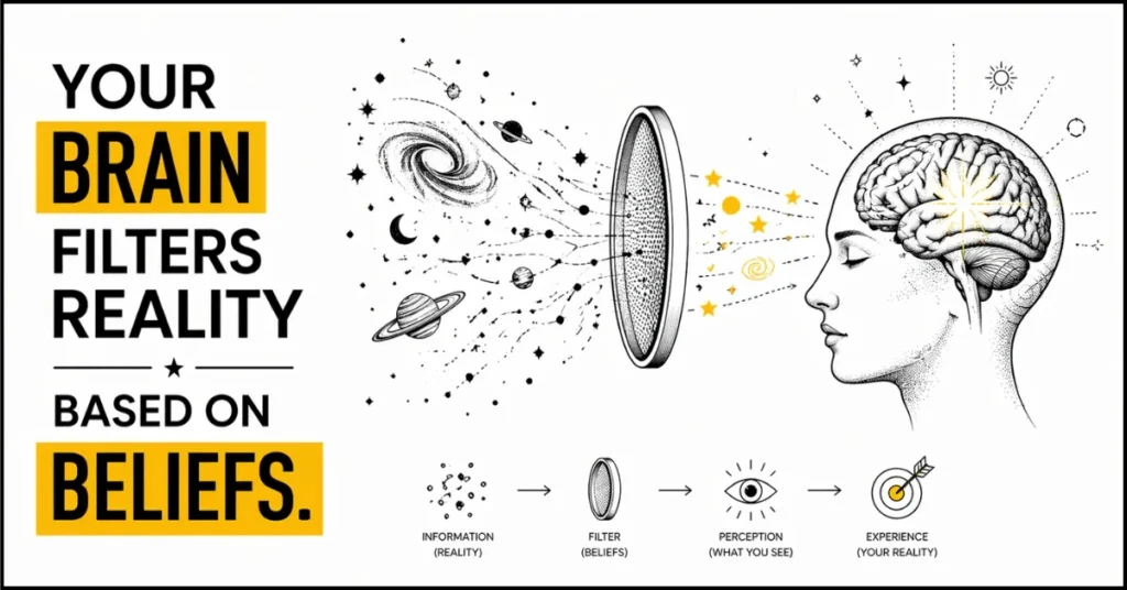 How Manifestation Works (The Real Mechanism): Your Brain Filters Reality Based on Beliefs