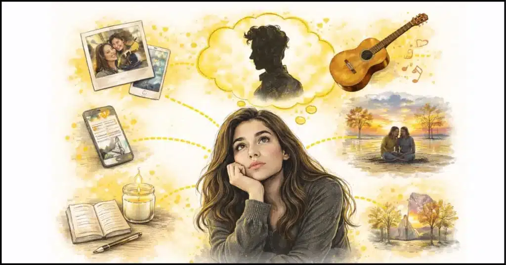 Your brain is trying to reconnect patterns