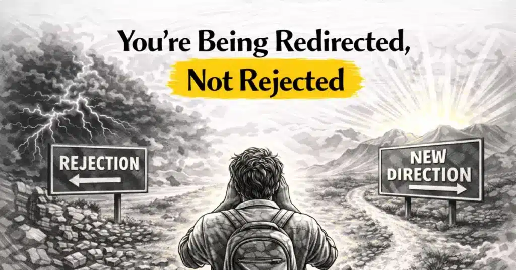 You’re Being Redirected, Not Rejected