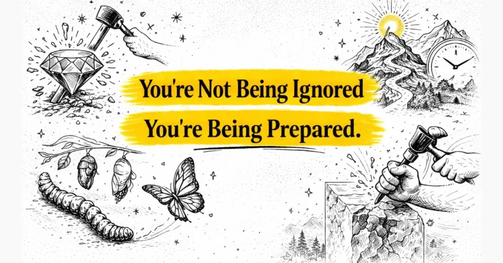 You’re Not Being Ignored You’re Being Prepared