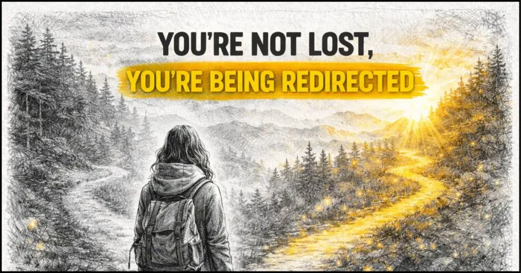 You’re Not Lost, You’re Being Redirected