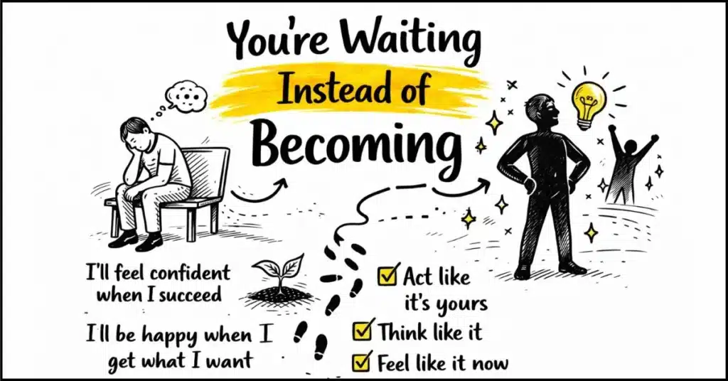 You’re Waiting Instead of Becoming