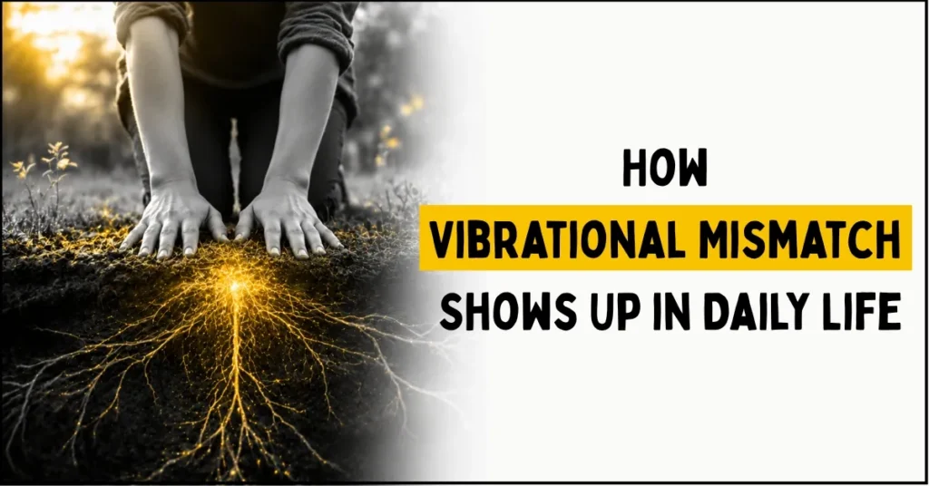 How Vibrational Mismatch Shows Up in Daily Life