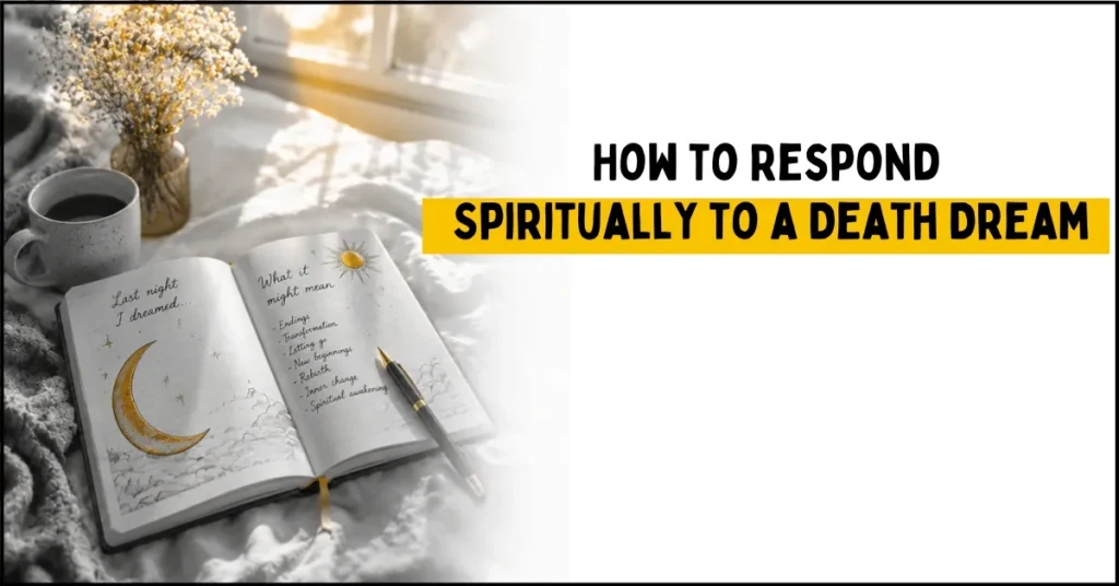 How to Respond Spiritually to a Death Dream