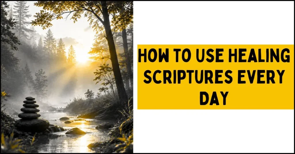 How to Use Healing Scriptures Every Day A Simple Spiritual Practice