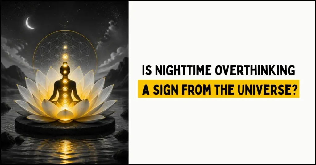 Is Nighttime Overthinking a Sign from the Universe