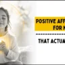 Positive Affirmations for Kids That Actually Work