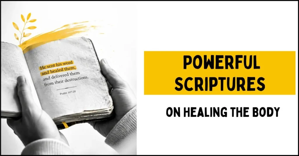 The Most Powerful Scriptures on Healing the Body
