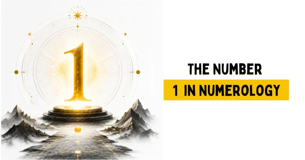 The Number 1 in Numerology Why It Carries So Much Power