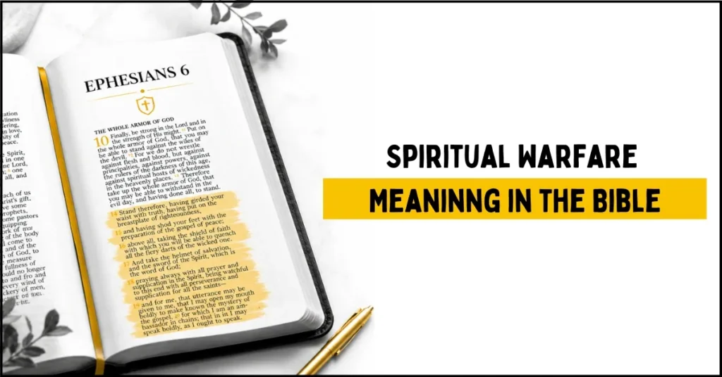 What Does Spiritual Warfare Mean in the Bible