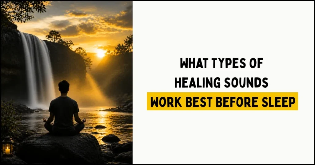 What Types of Healing Sounds Work Best Before Sleep