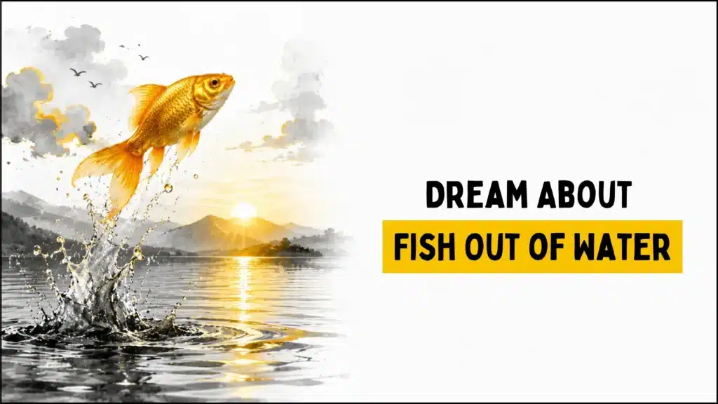 "dream about fish out of water meaning and spiritual message"