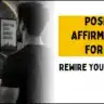 Positive Affirmations for Men Rewire Your Mind Daily: confidence affirmations for men mirror practice law of attraction"