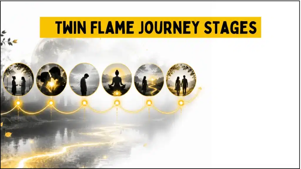 Twin Flame vs Soulmate: The Ultimate Guide to Understanding Your Spiritual Connection 5 Twin flame journey stages including meeting separation healing growth and reunion