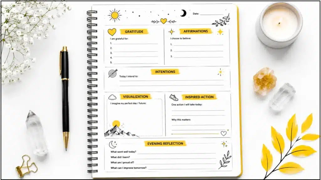 How to Write a Manifestation Journal: Step-by-Step Guide 4 What Should You Write in a Manifestation Journal Every Day