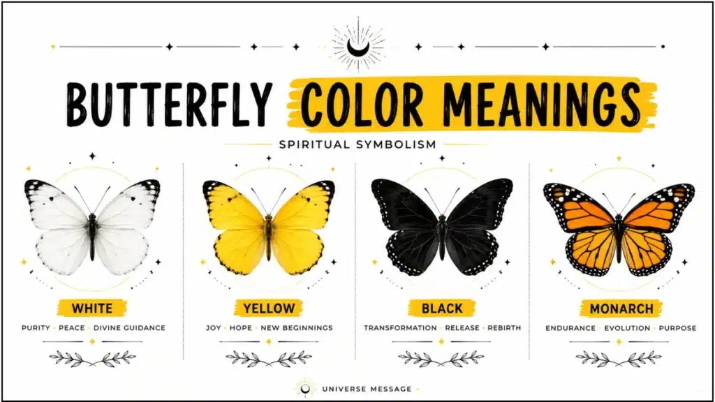Why Do I Keep Seeing Butterflies? Here's What It Really Means 5 Butterfly color meanings spiritual symbolism